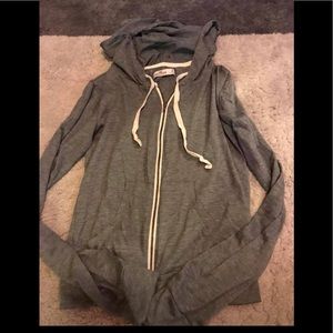 Hollister zip up hoodie jacket